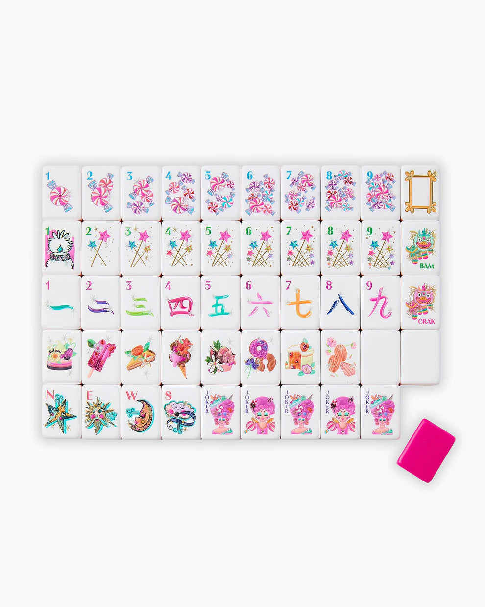 Oh My Mahjong Glitterville Mahjong Tiles