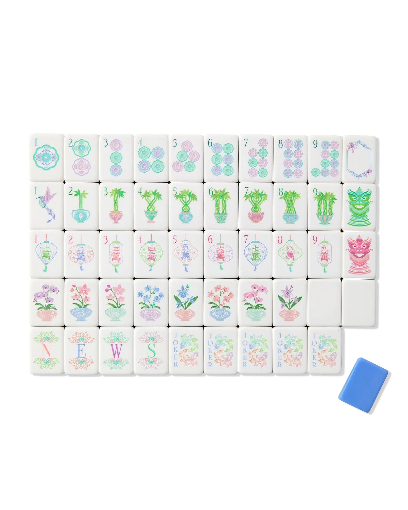 Oh My Mahjong Moonlight Mahjong Tiles
