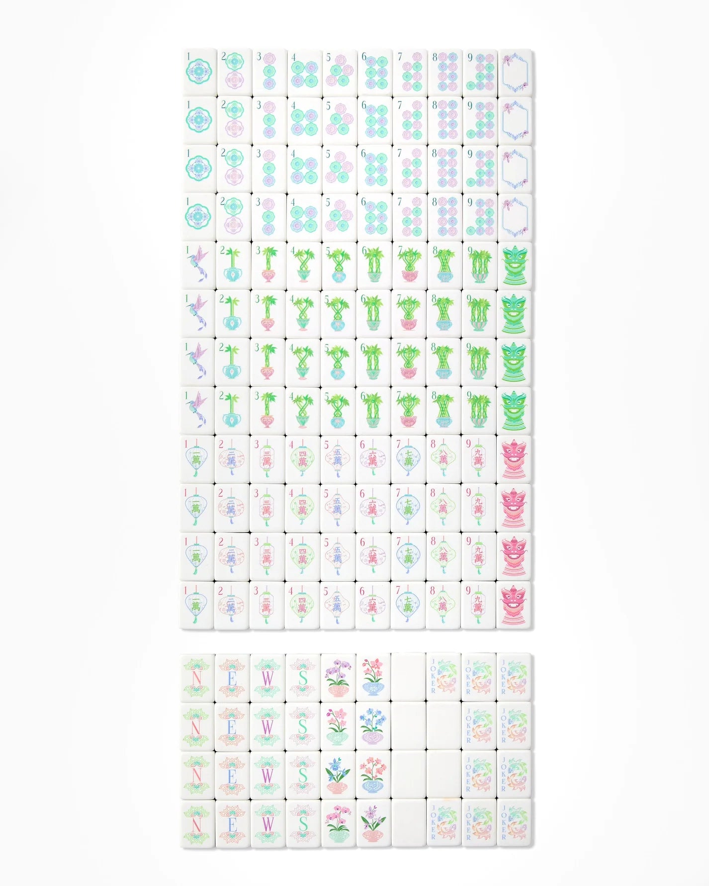 Oh My Mahjong Moonlight Mahjong Tiles