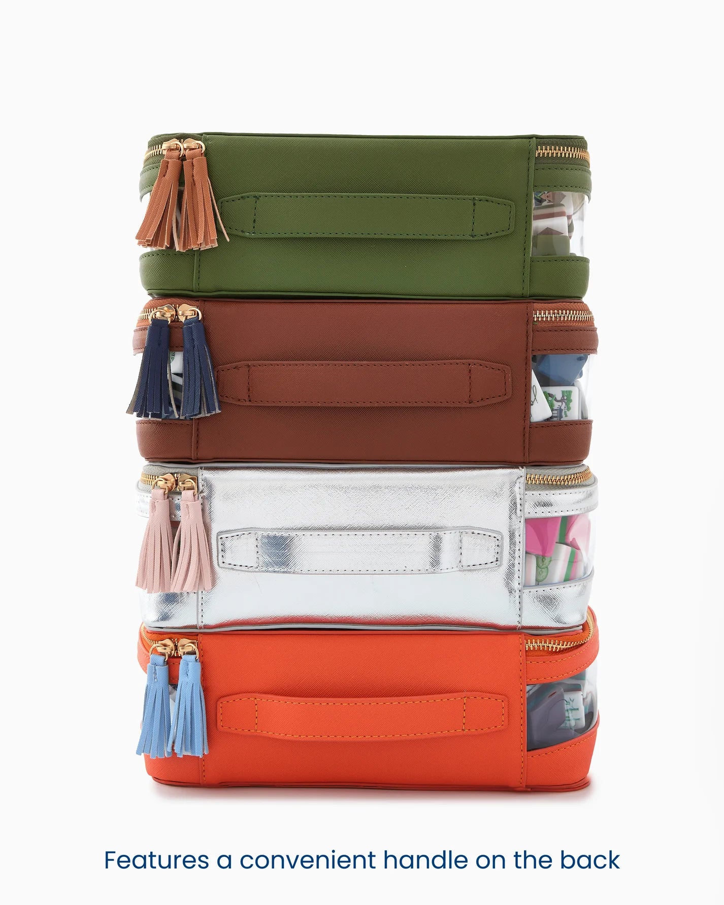 Oh My Mahjong Silver Tile Storage Bag