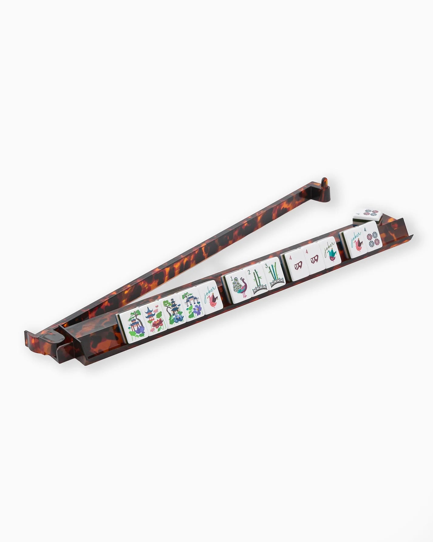Oh My Mahjong Tortoise Shell Rack & Pusher Set