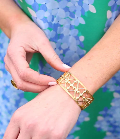 Gracewear Collection Cuff Shield Bracelet