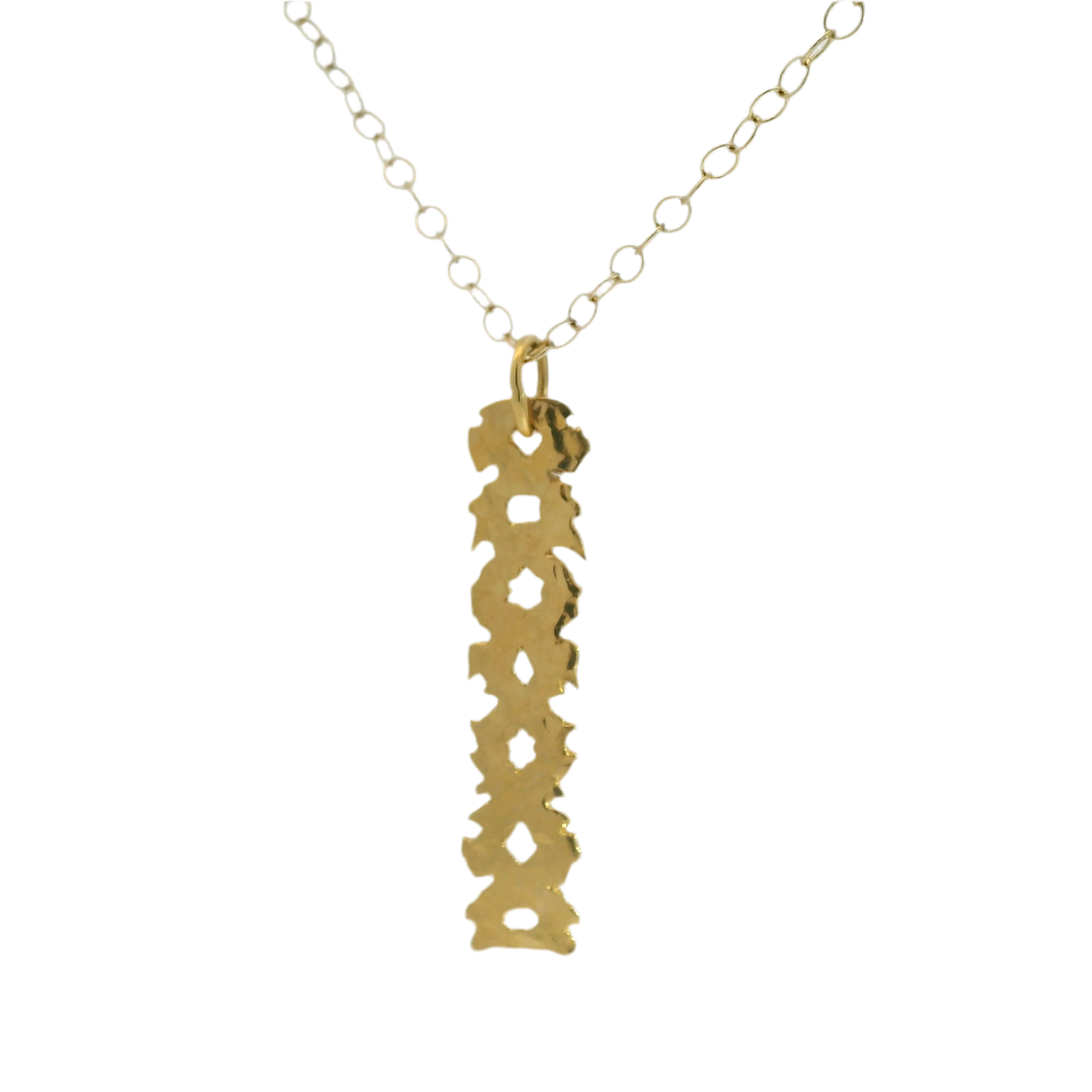 Klecks Column Necklace