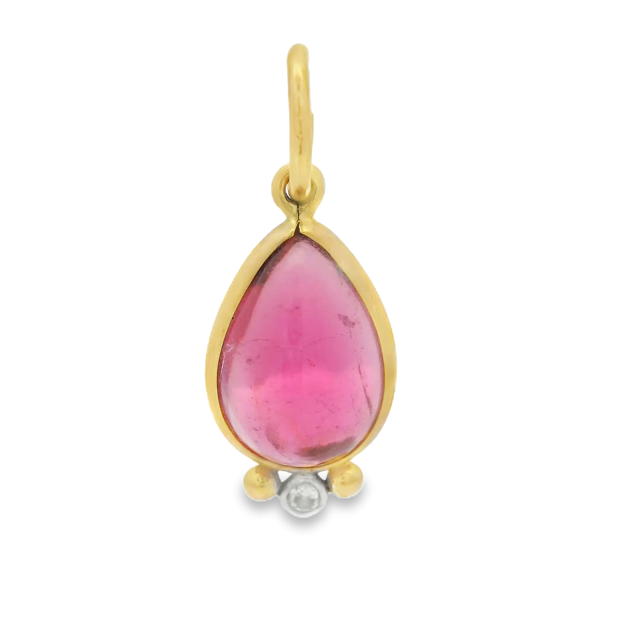 Mazza Pink Tourmaline Charm