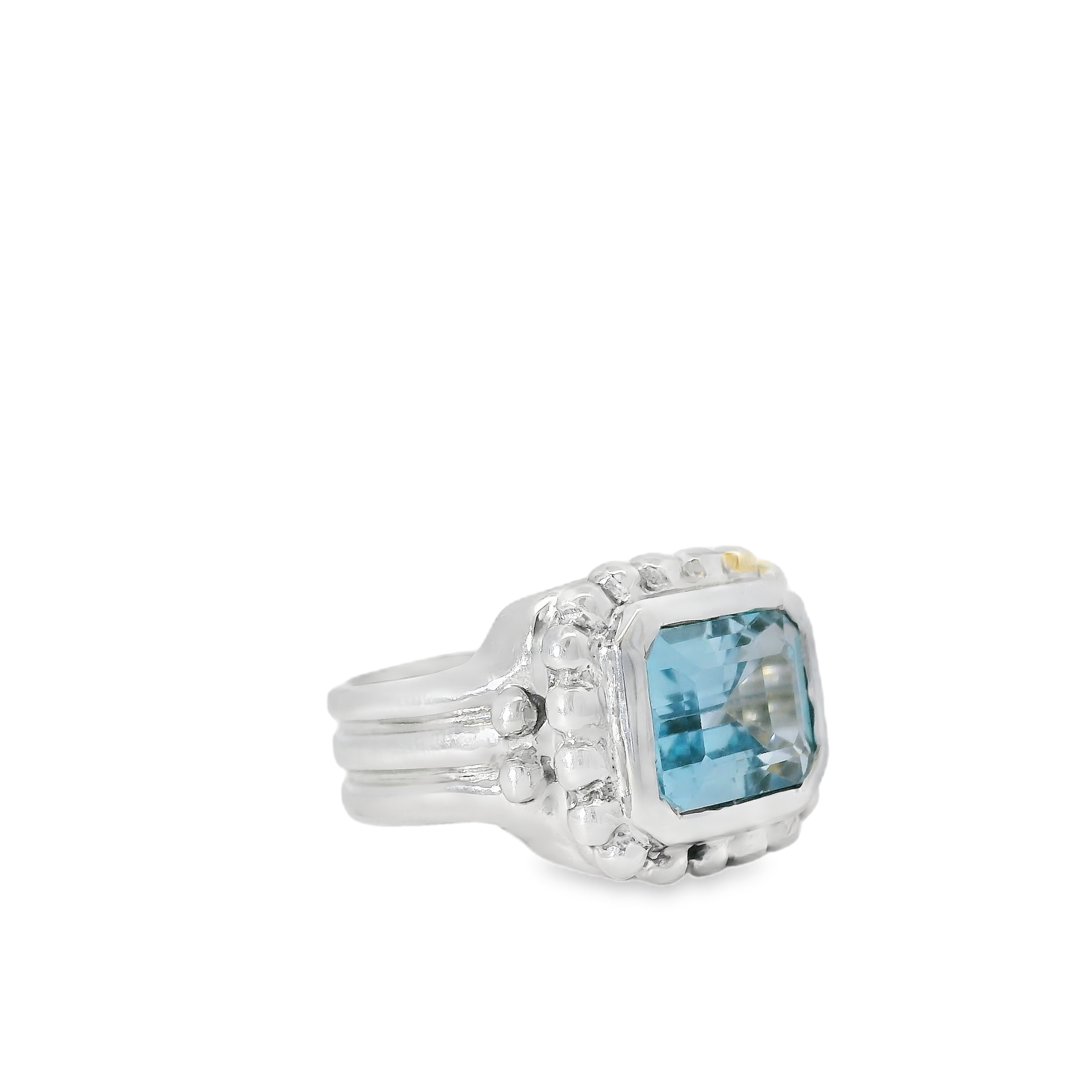 Sterling Blue Topaz Ring