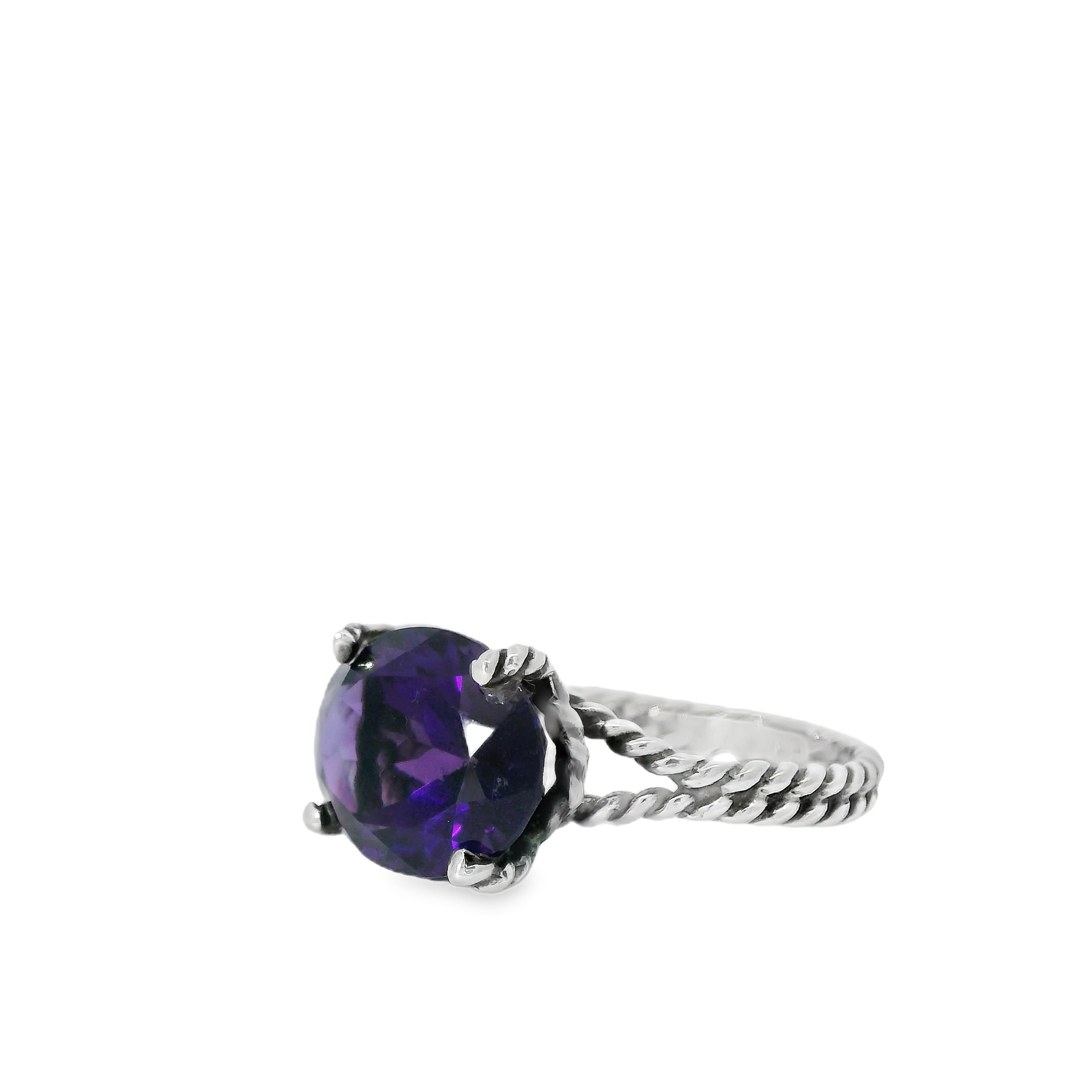 Sterling Amethyst Ring