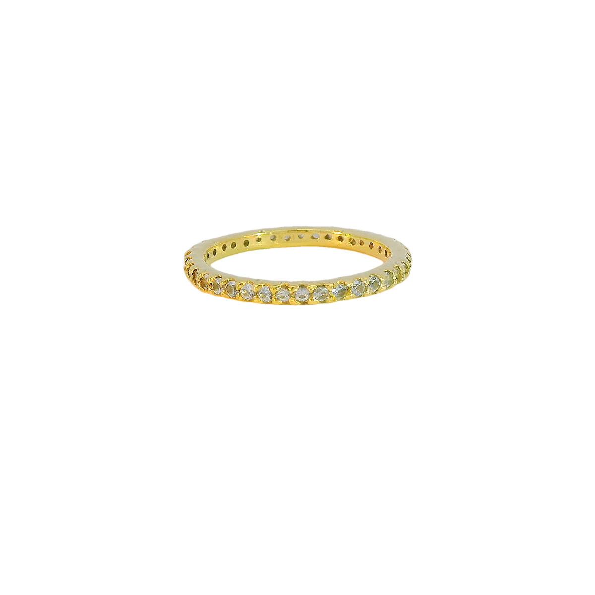 14kt Blue Topaz Band