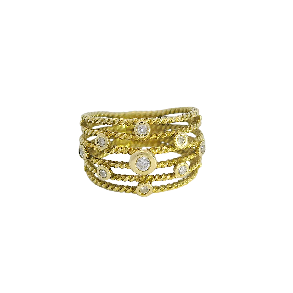 14kt Multi Diamond Ring