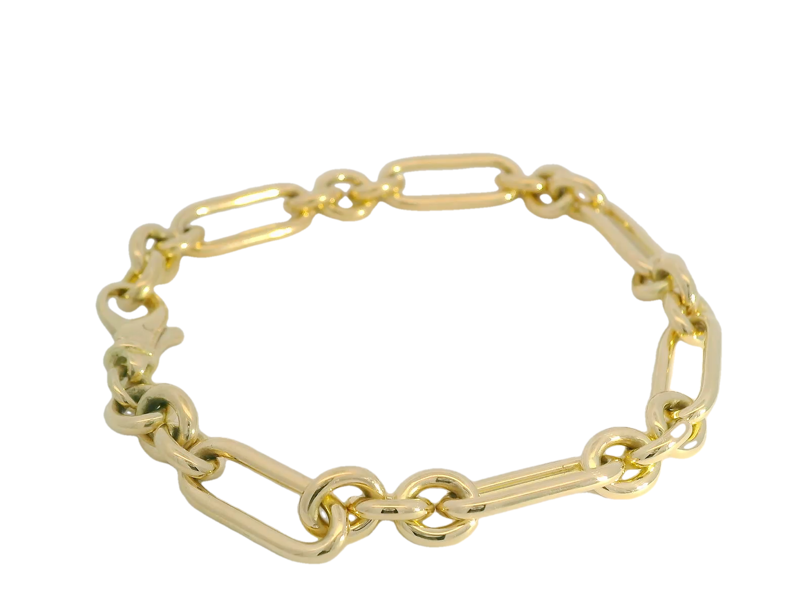 18kt Gold Chain Link Bracelet