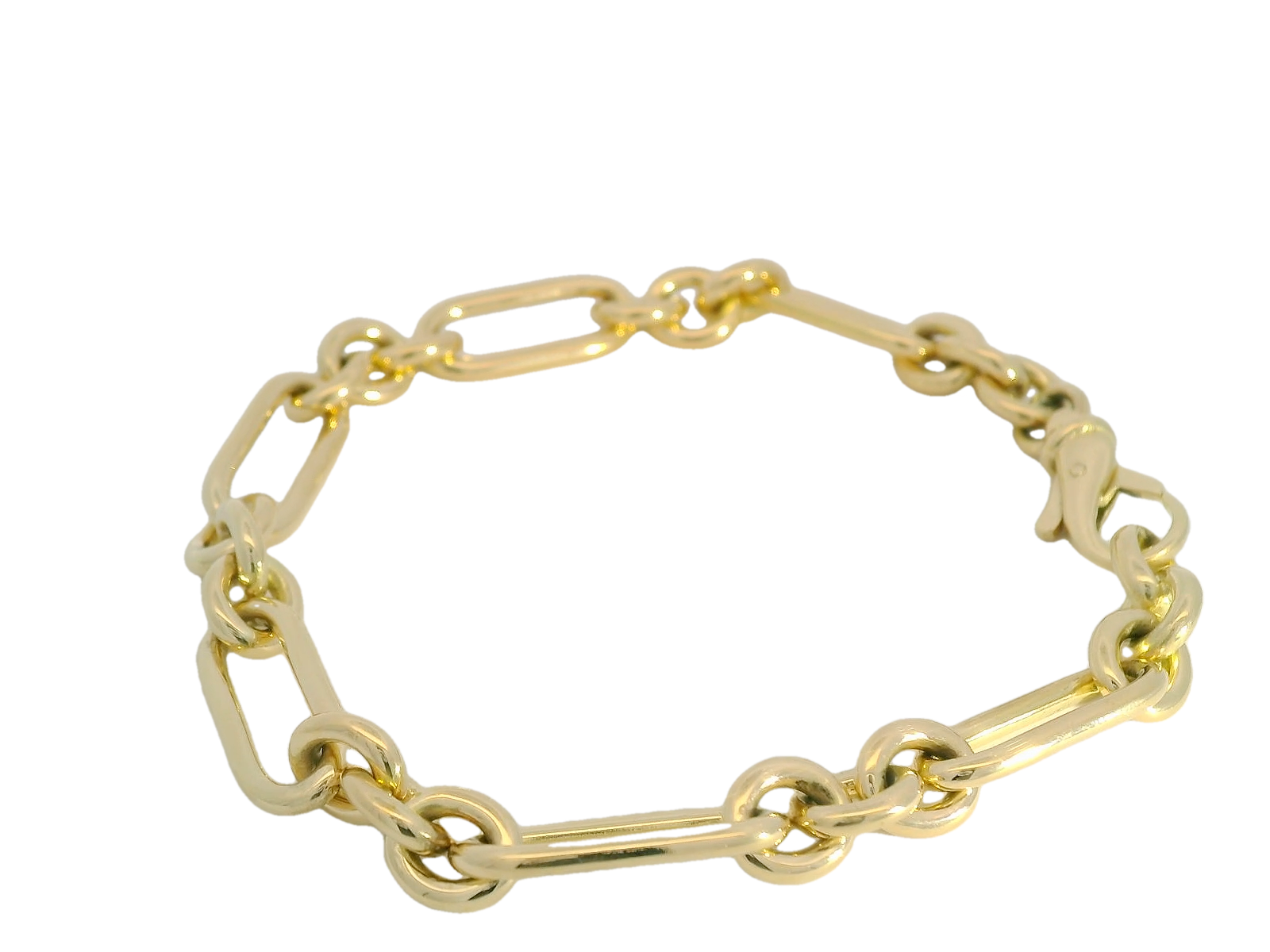 18kt Gold Chain Link Bracelet