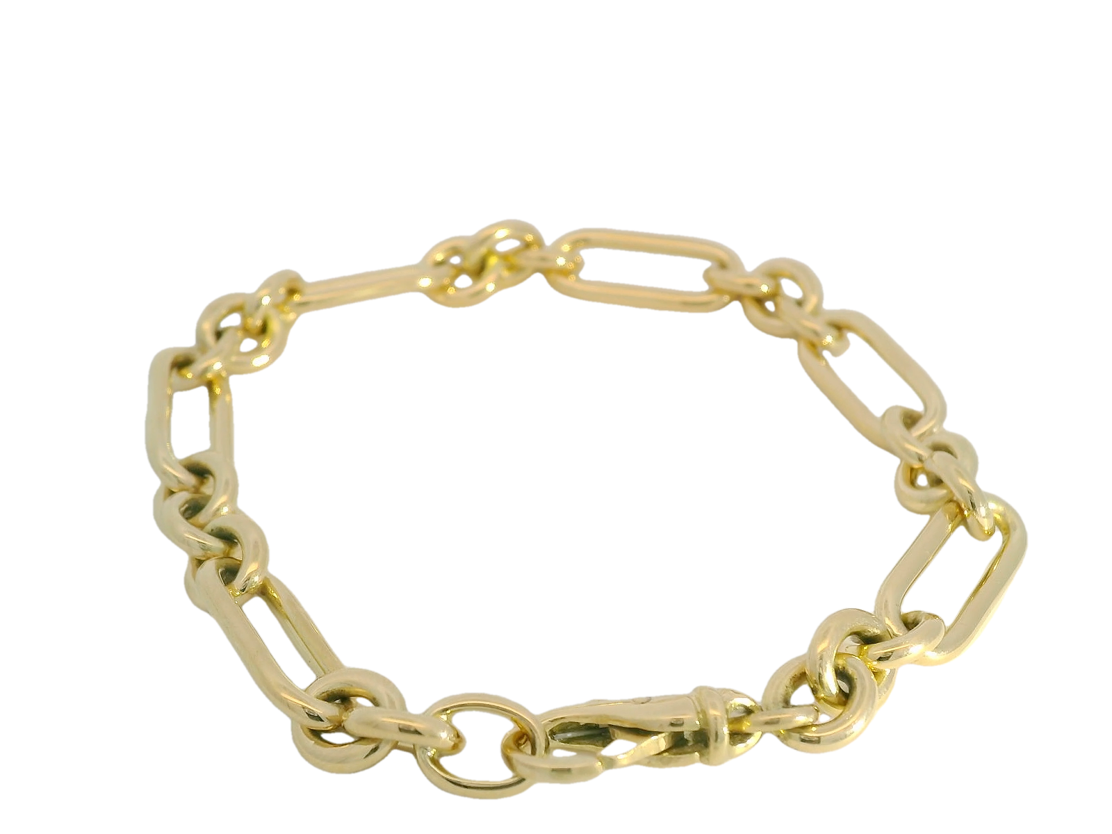 18kt Gold Chain Link Bracelet