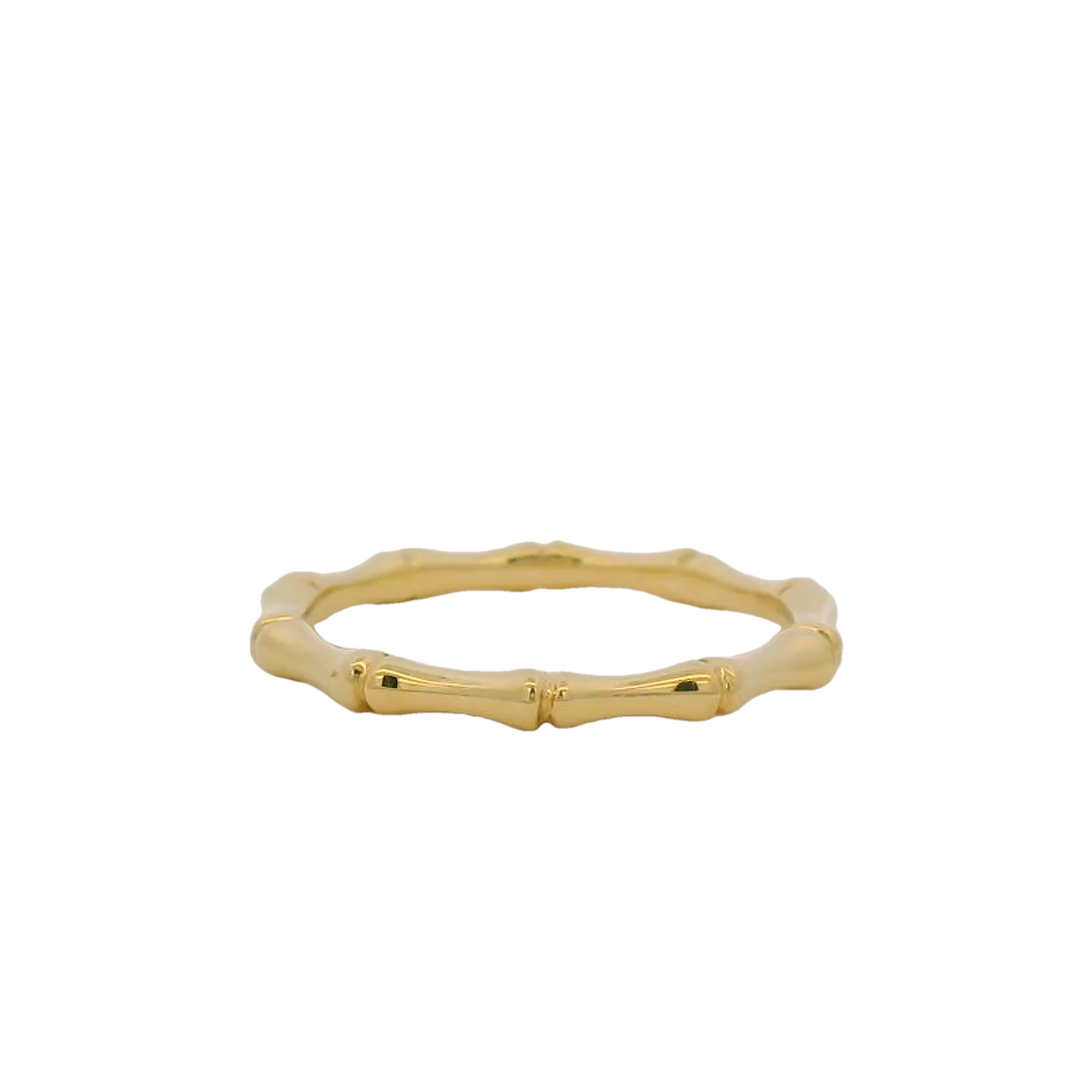 18kt Gold Bamboo Ring