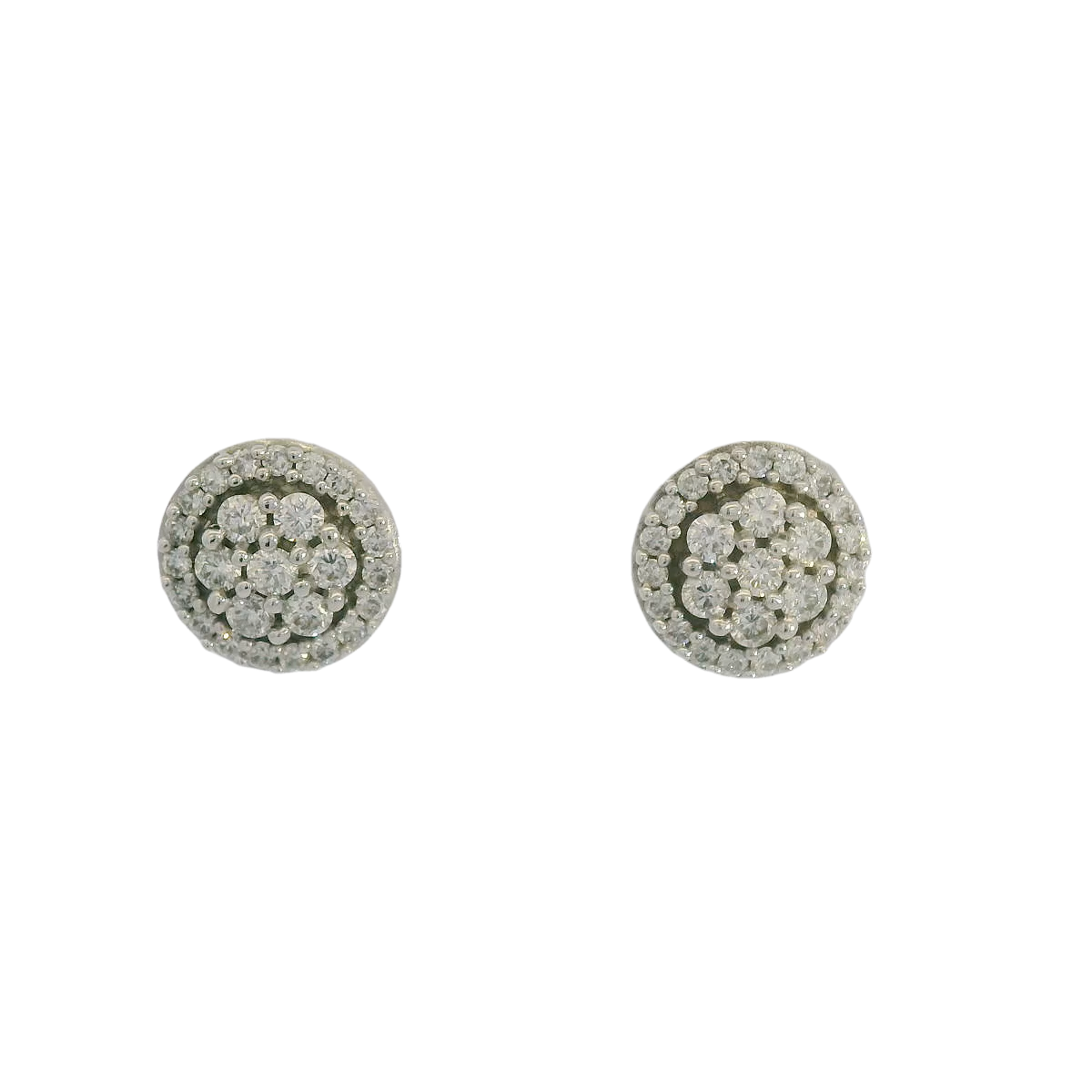 14kt Diamond Stud Earrings