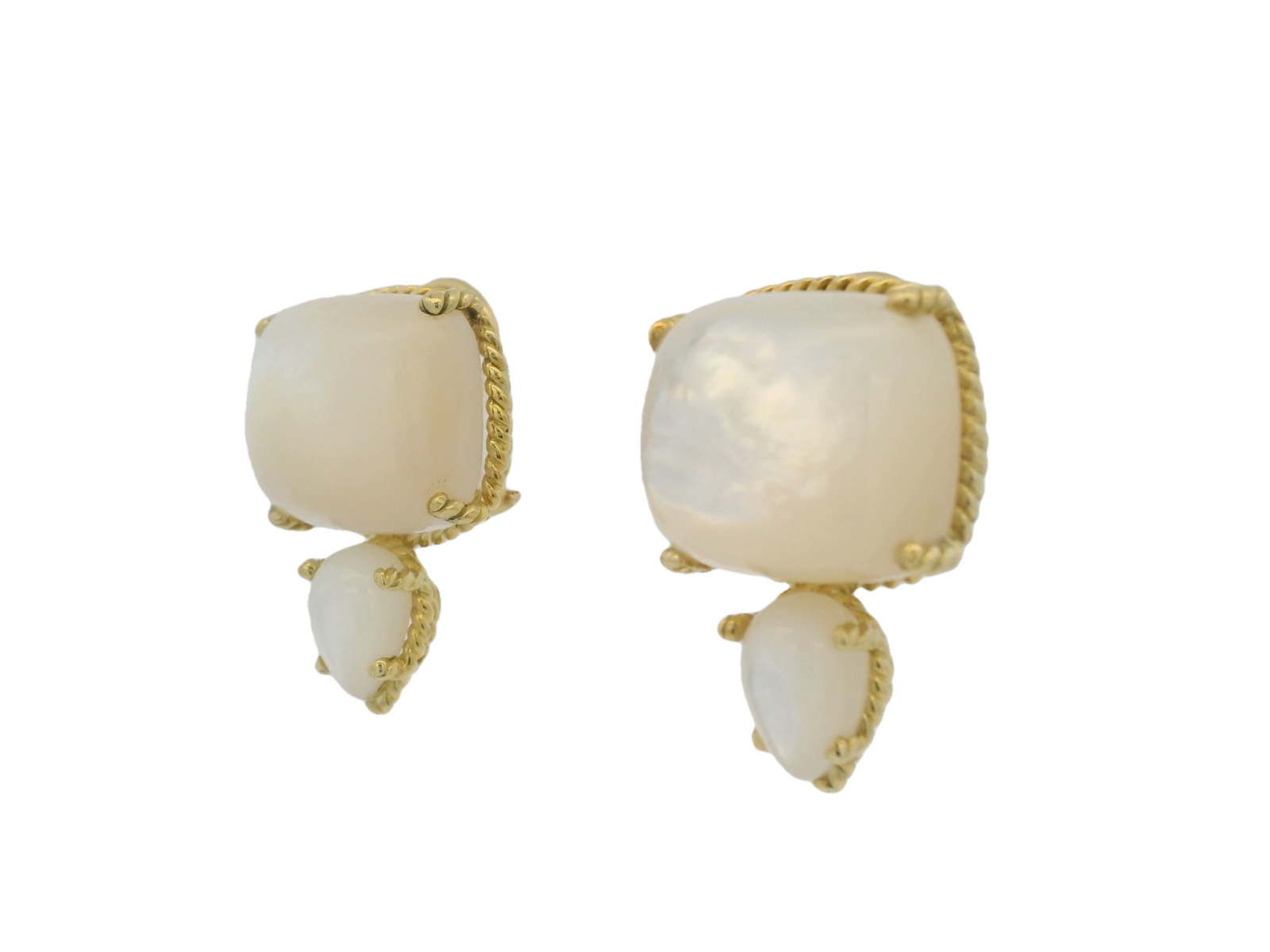 Cassis 18kt Mother of Pearl Drop Earrings