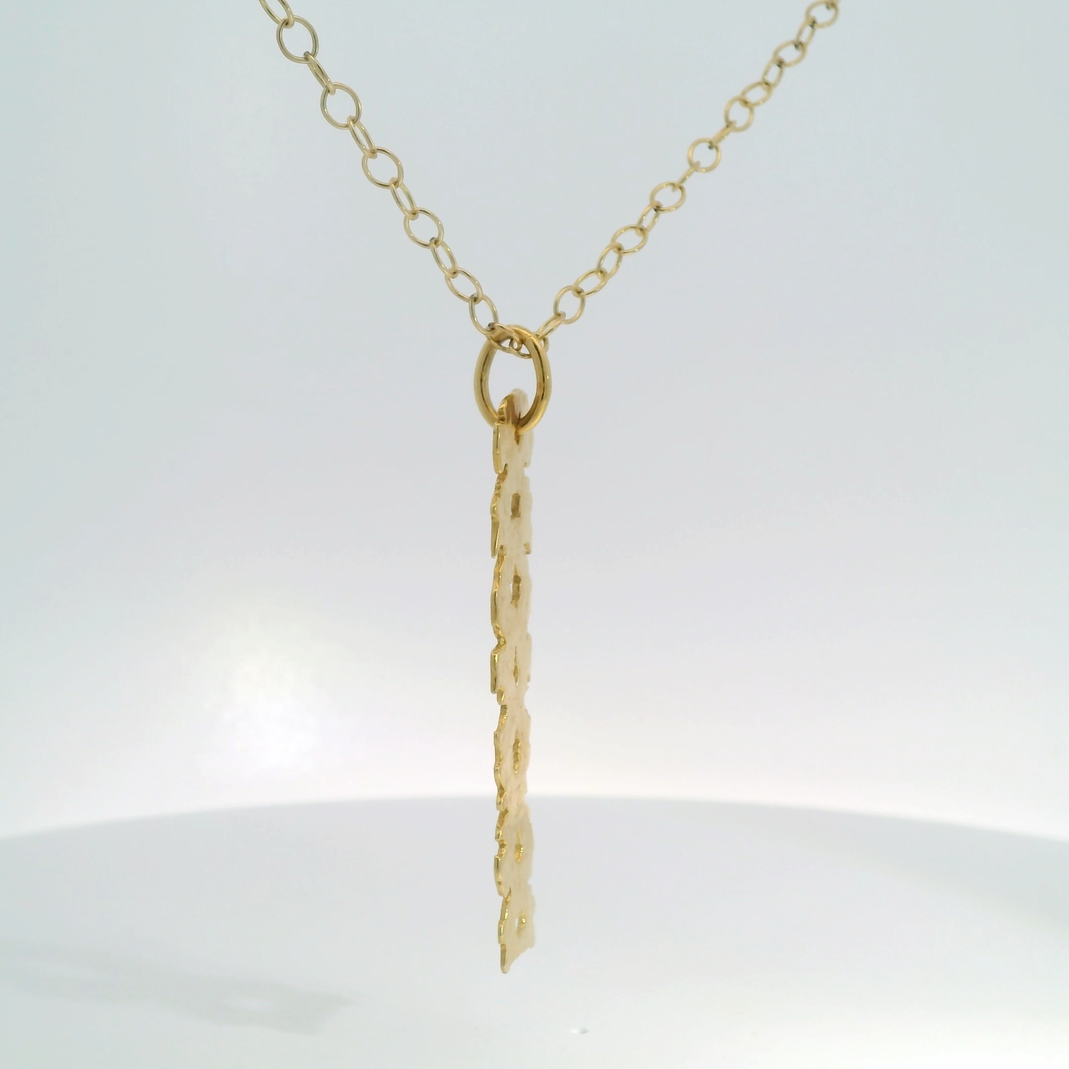 Klecks Column Necklace