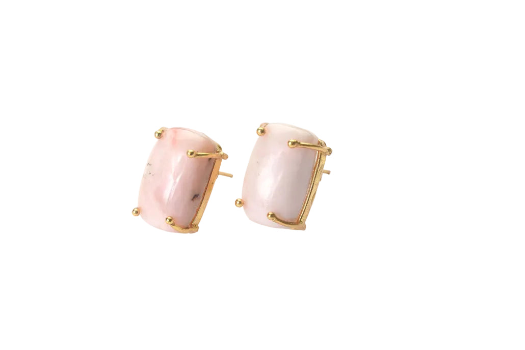 Wendy Perry Pink Opal Georgina Earrings