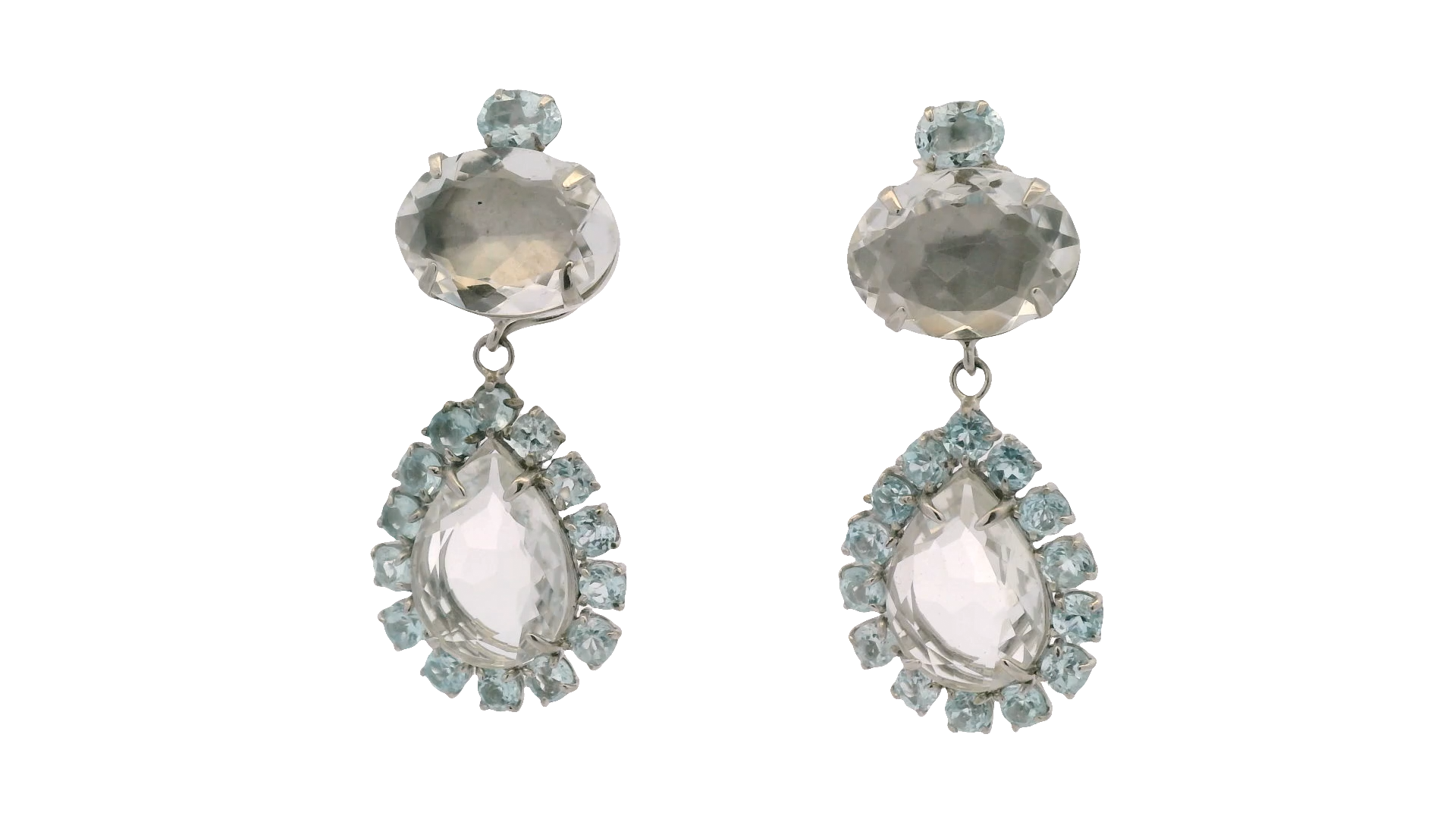 Julie Ryan Blue Quartz Earrings
