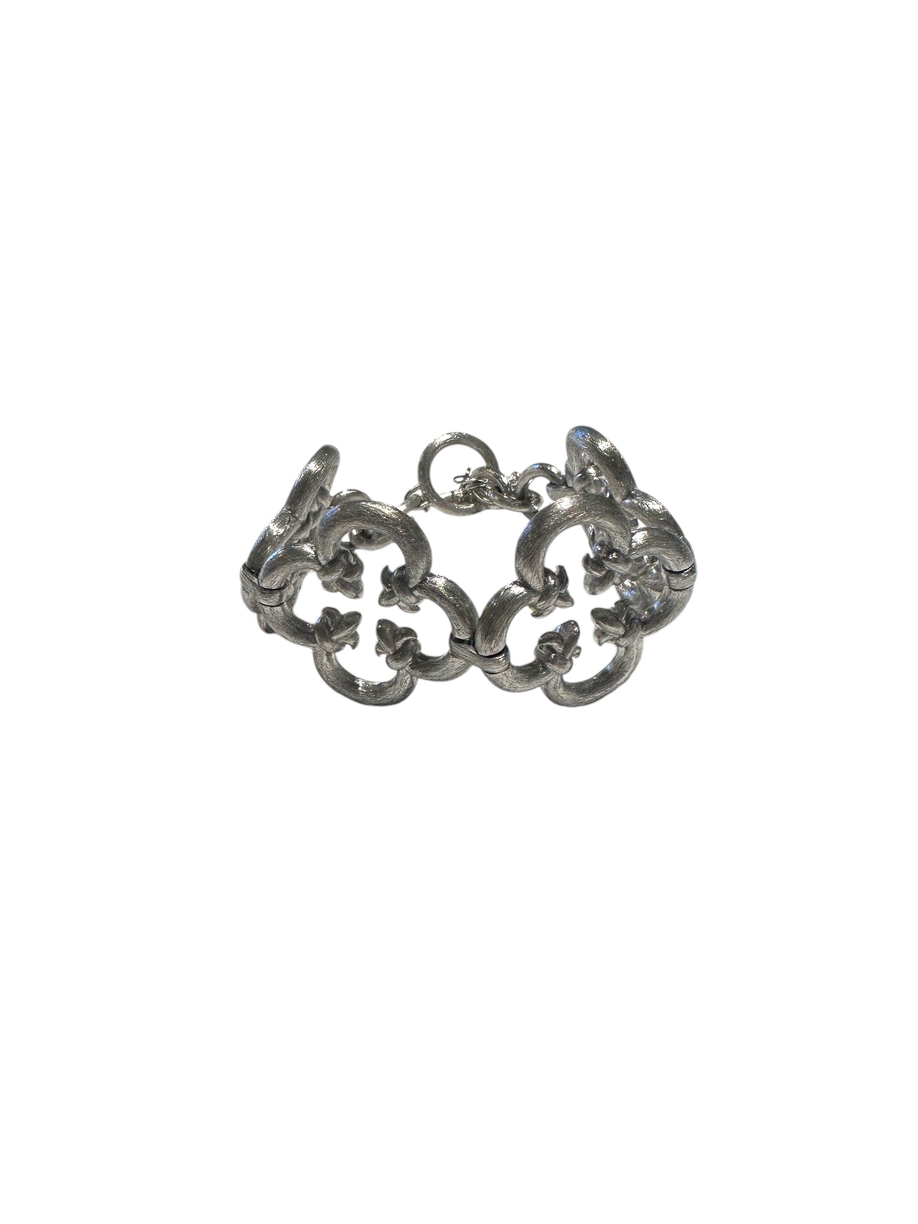 Sterling Silver Clover Bracelet