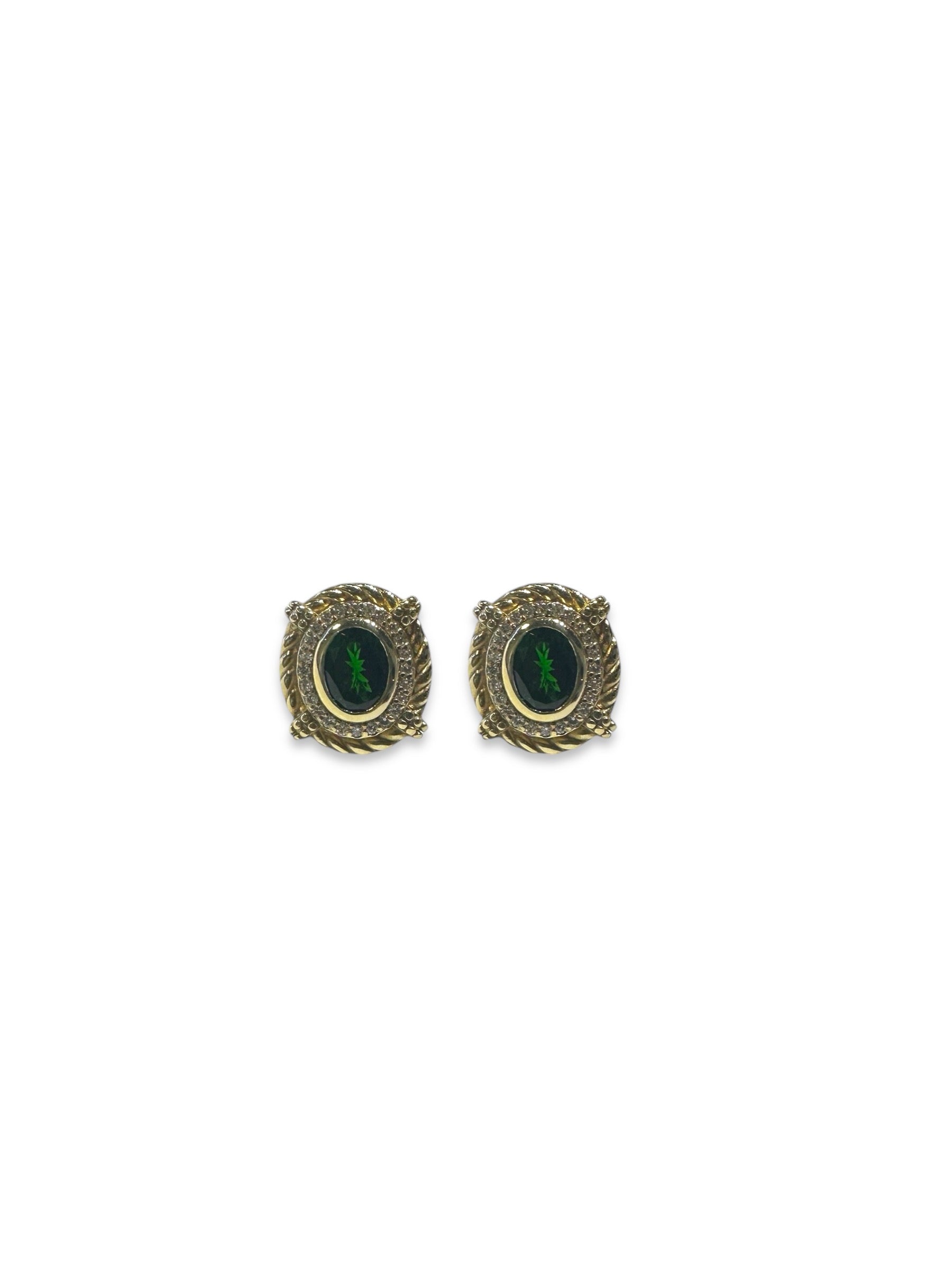 14kt Gold and Diamond Stud Earring