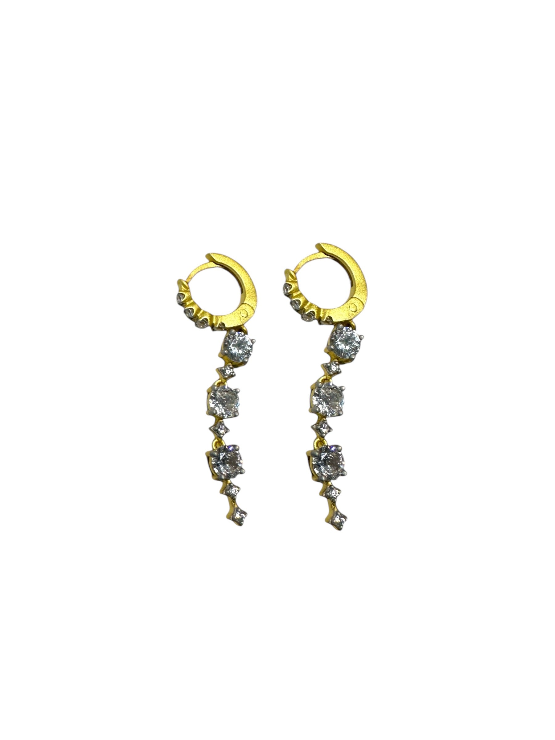 Coastal Stone Lever Back Drop Earrings