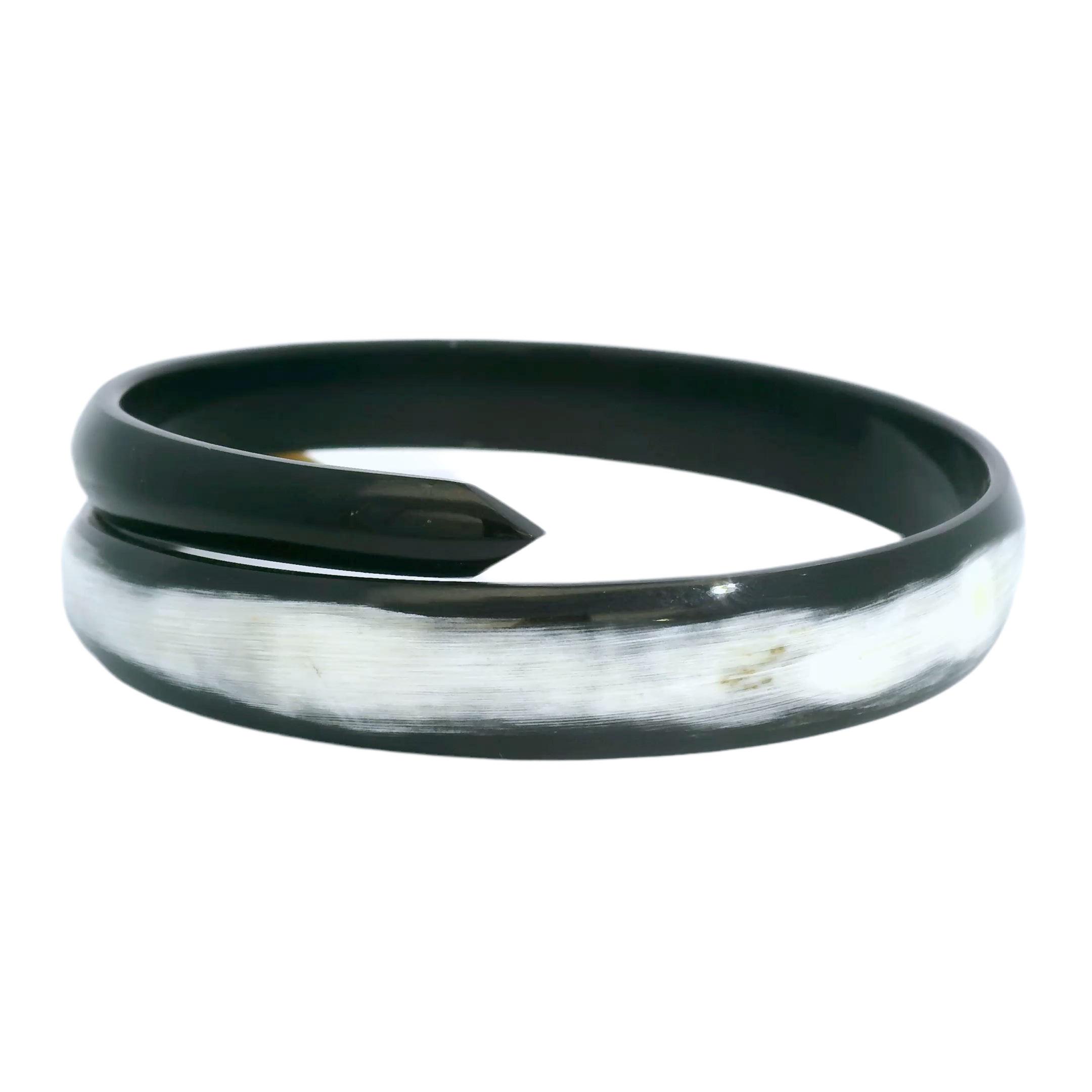 Black/White Bangle