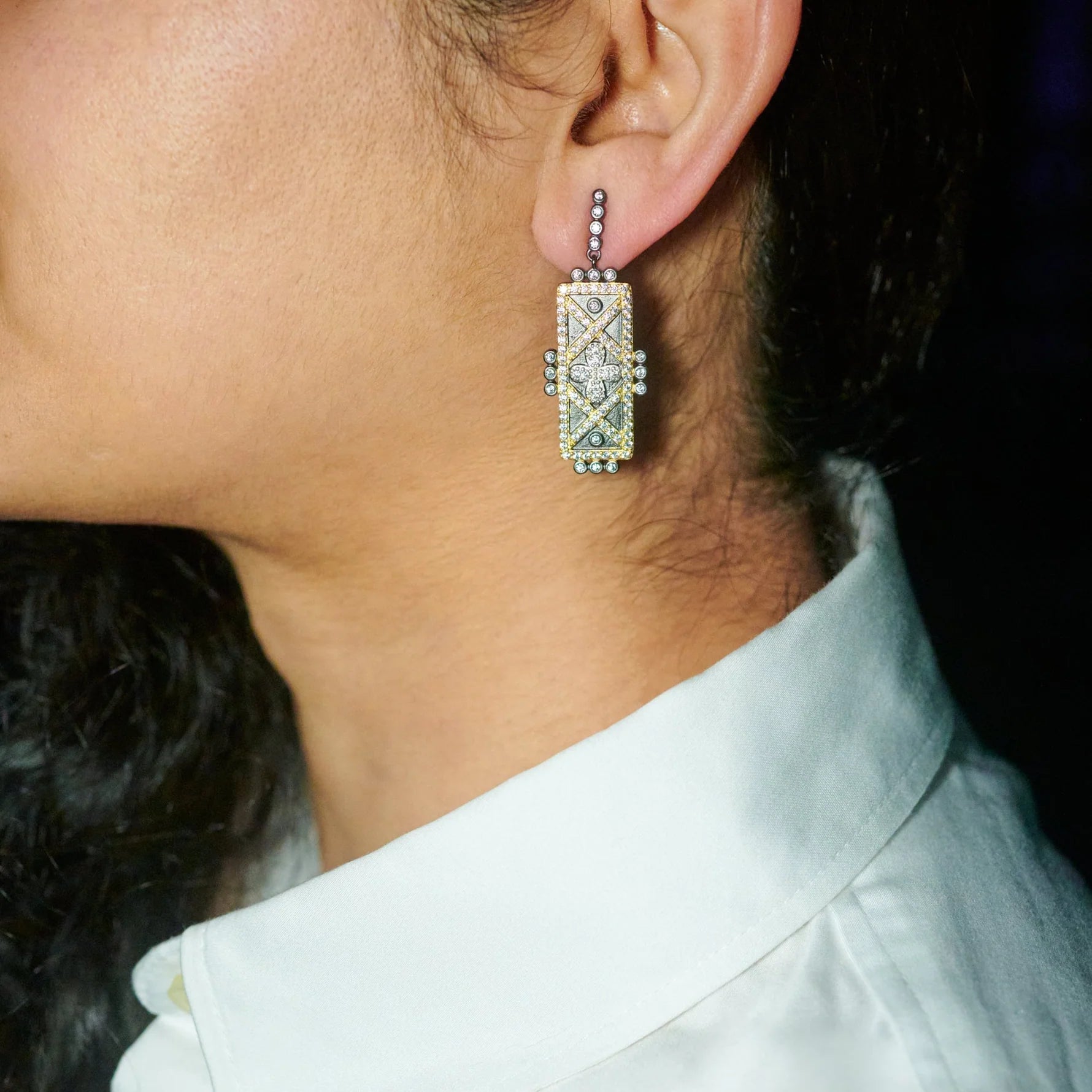 Freida Rothman Brooklyn Edge Mosaic Drops