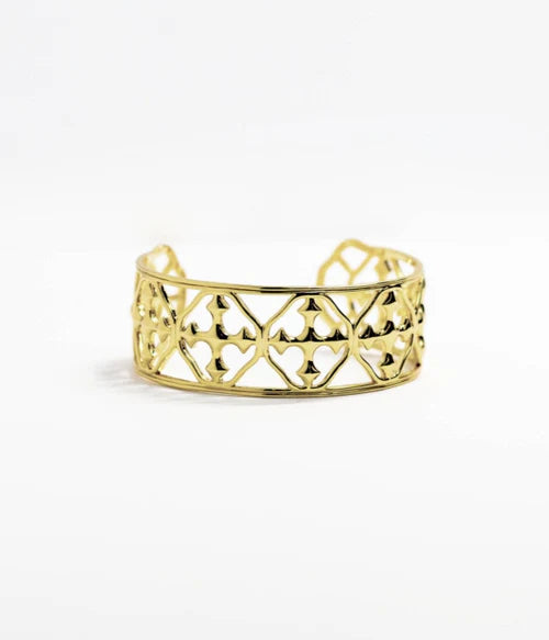 Gracewear Collection Cuff Shield Bracelet