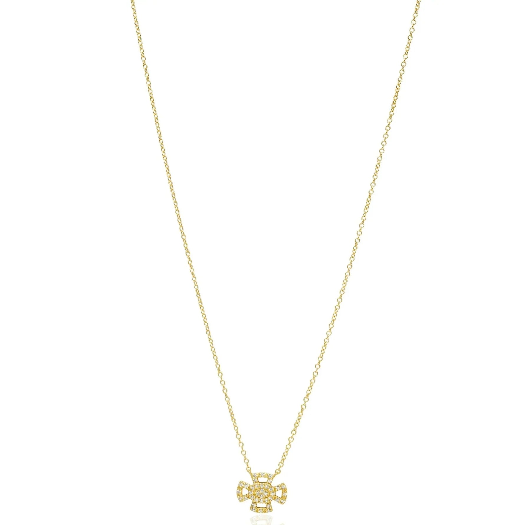 Freida Rothman Pavé Pendant Necklace