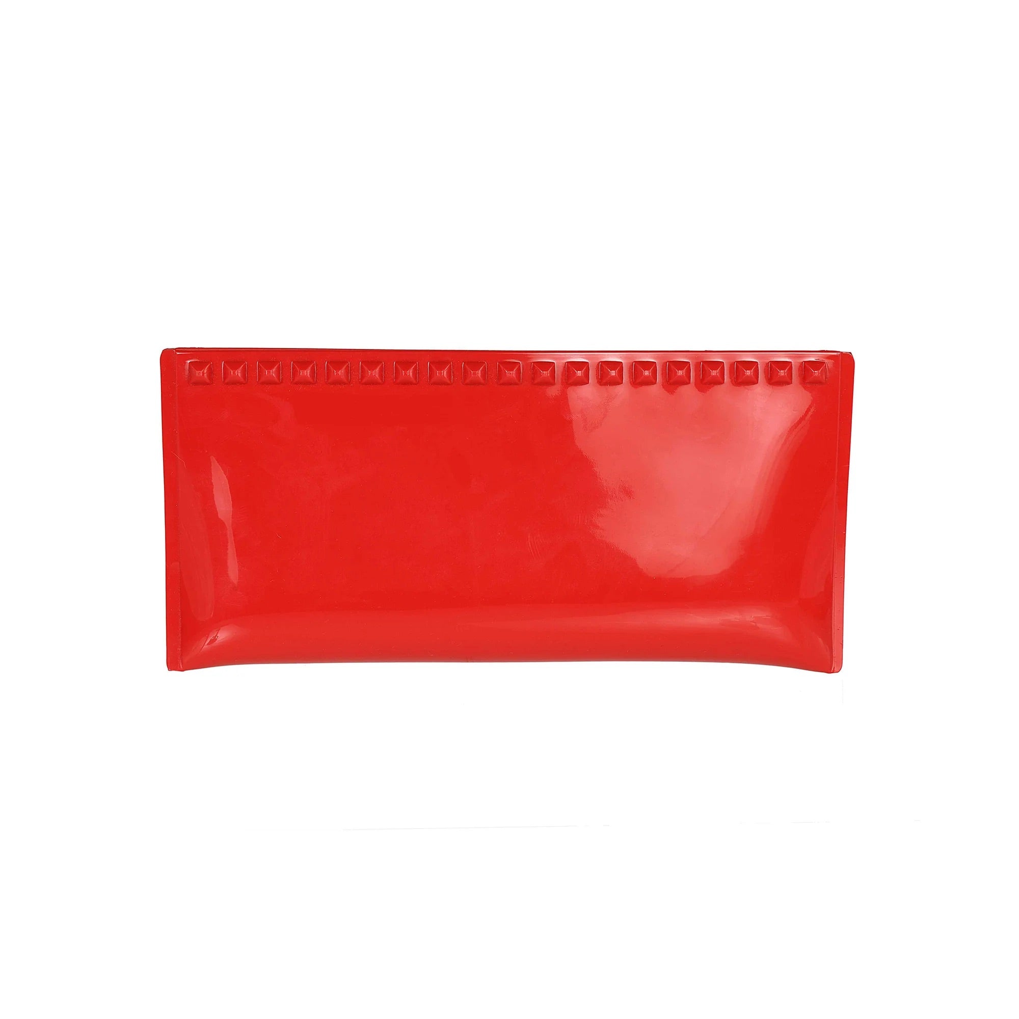 Carmen Sol Red Jelly Clutch