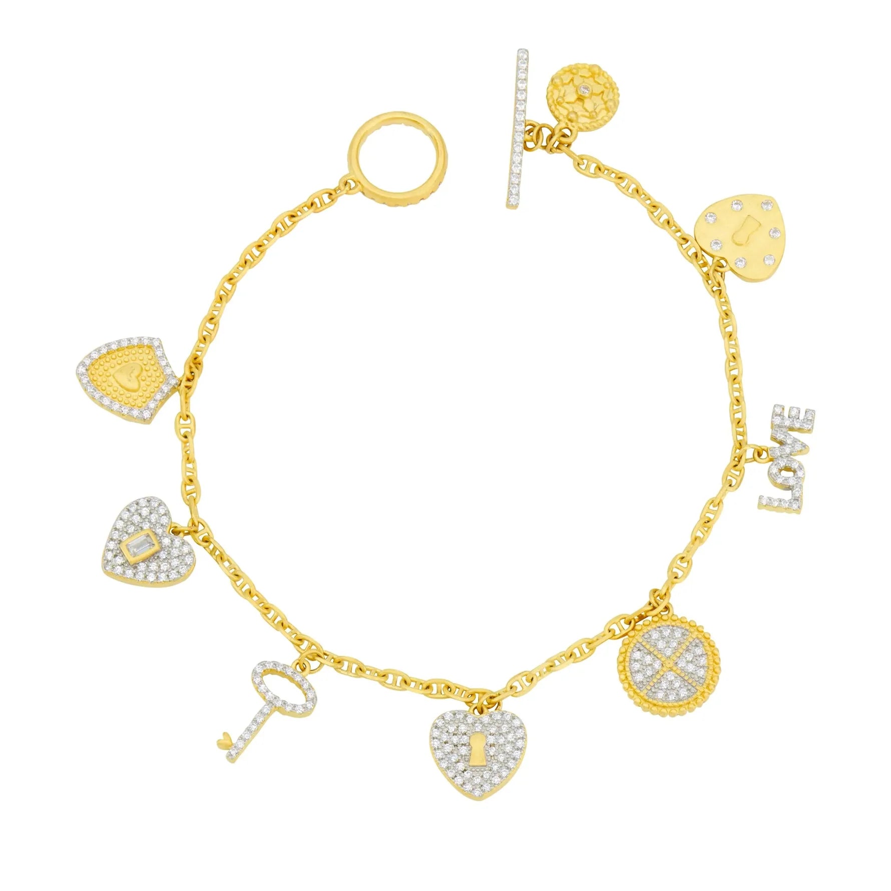 Freida Rothman- Dressed with Love Charm Bracelet