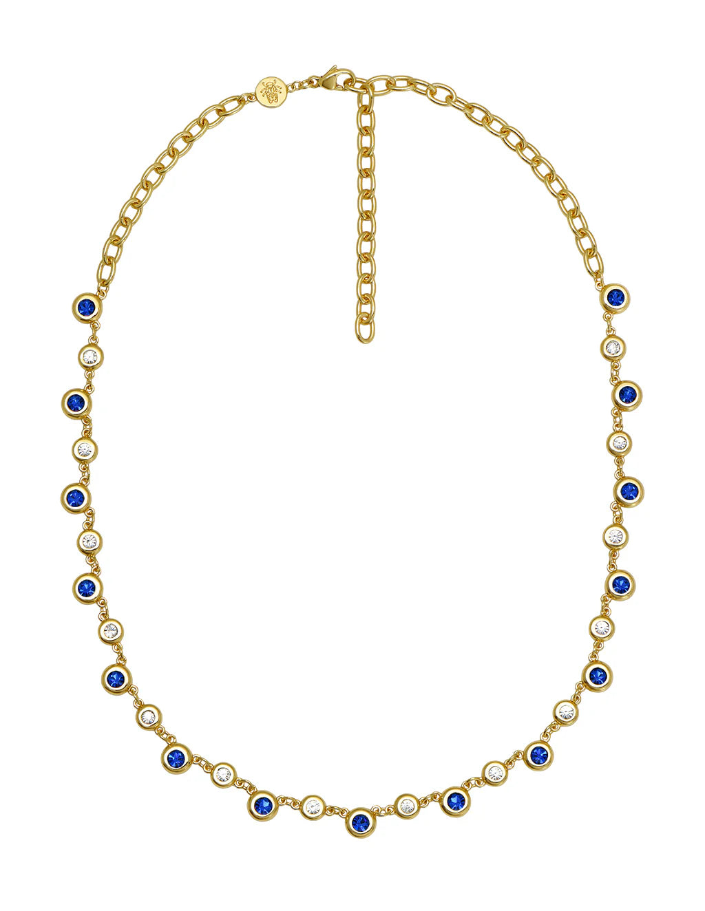 Goldbug September Birthstone Bezel Necklace