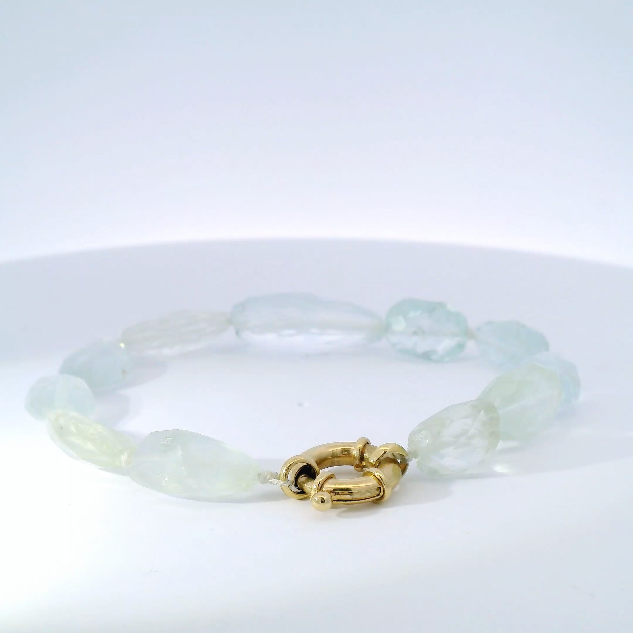 Aquamarine Clasp Closure