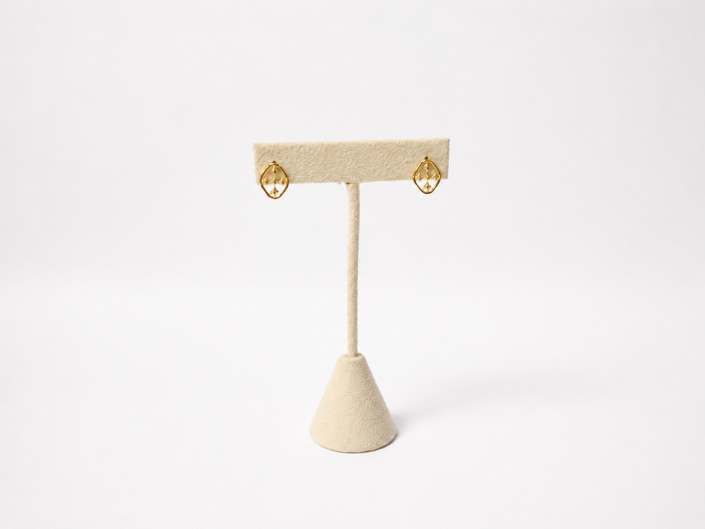Gracewear Collection Shield Post Earrings