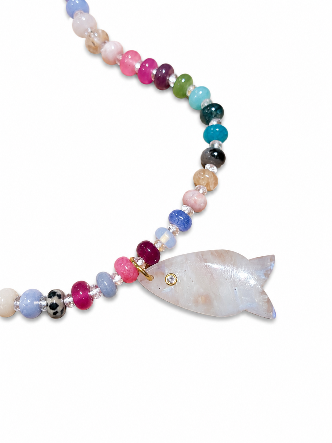 Wendy Perry Mixed Gem Candy Necklace