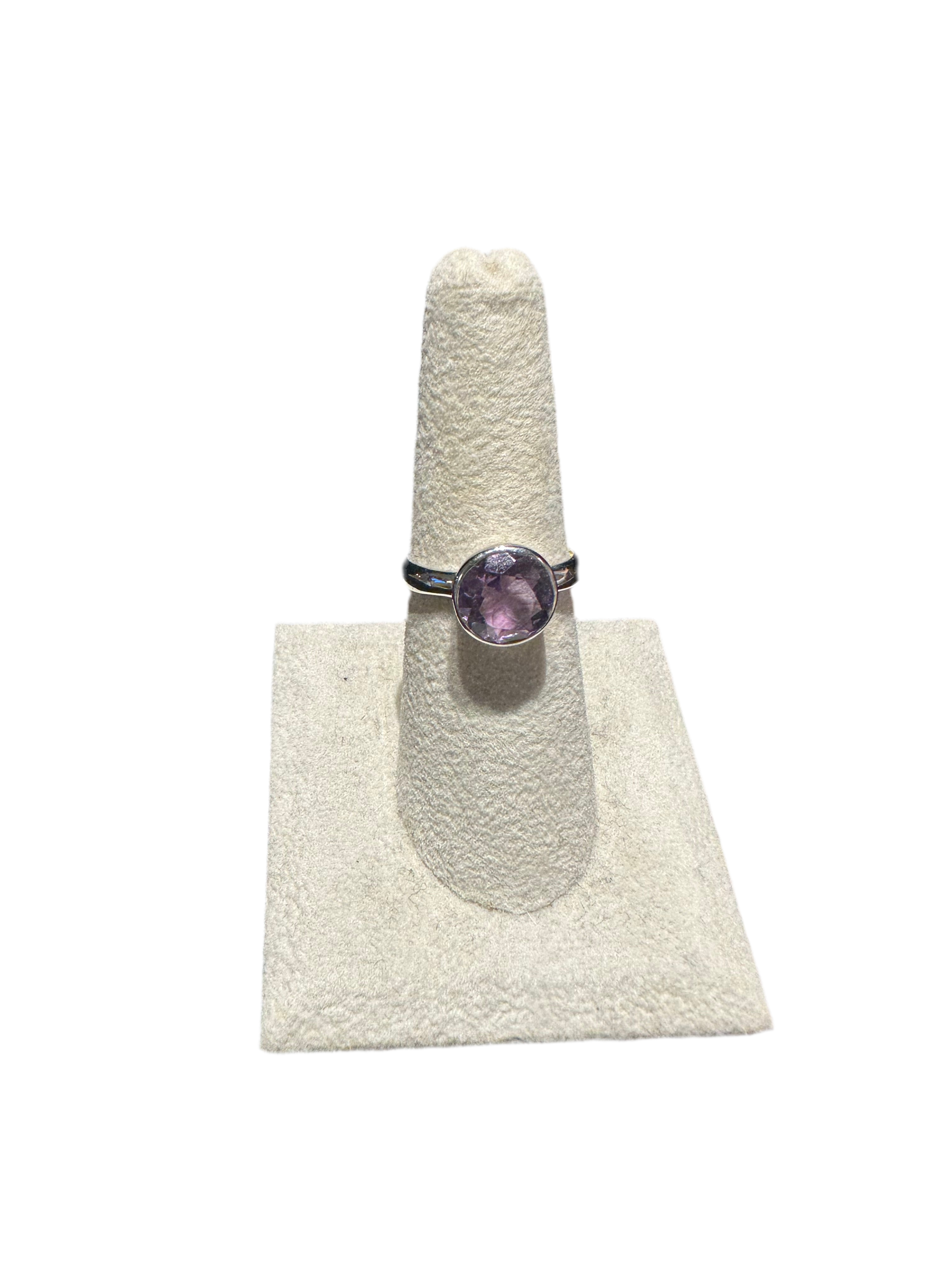 Sterling Silver Amethyst Ring