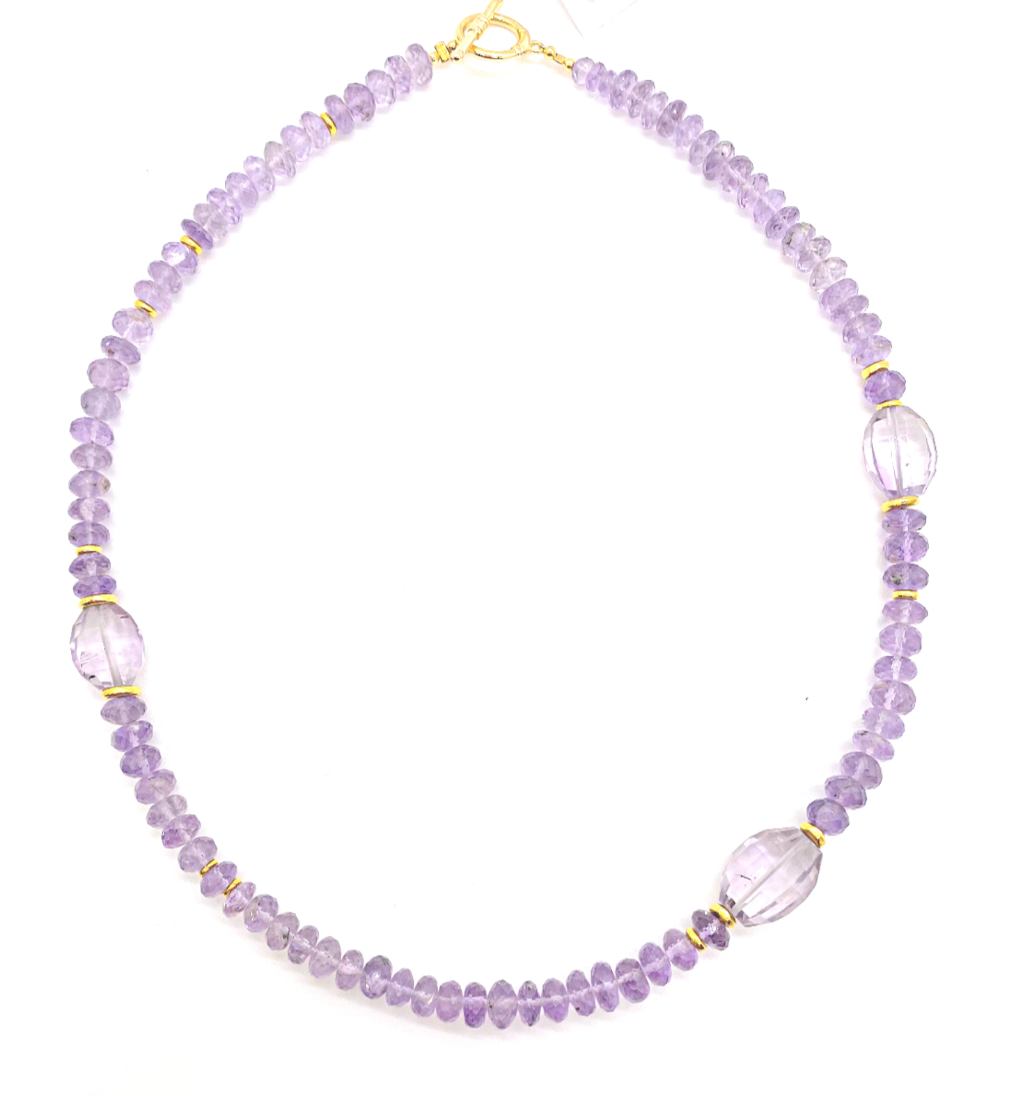Peyton William Jewelry 17" Amethyst Beaded Necklace