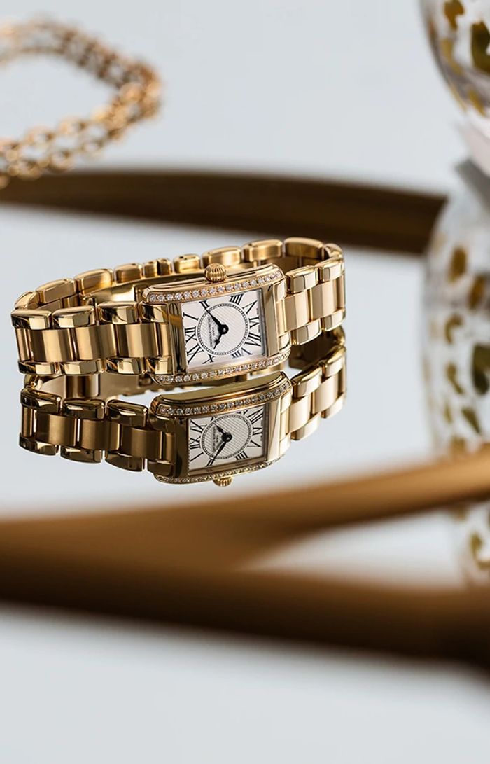 Frederique Constant Classics Carree Women's Watch with Diamonds