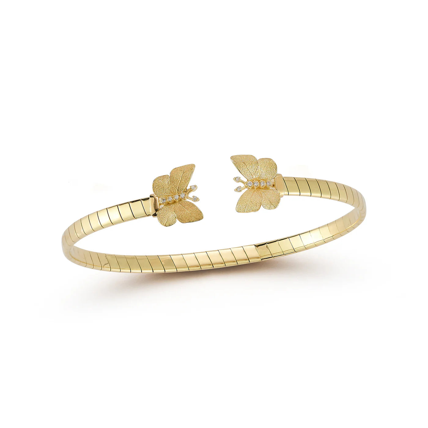 Tanya Farah Gold Butterflies Bangle