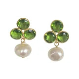 Julie Ryan Tenley in Peridot Earrings