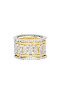 Chain Of Shine 5-Stack Ring