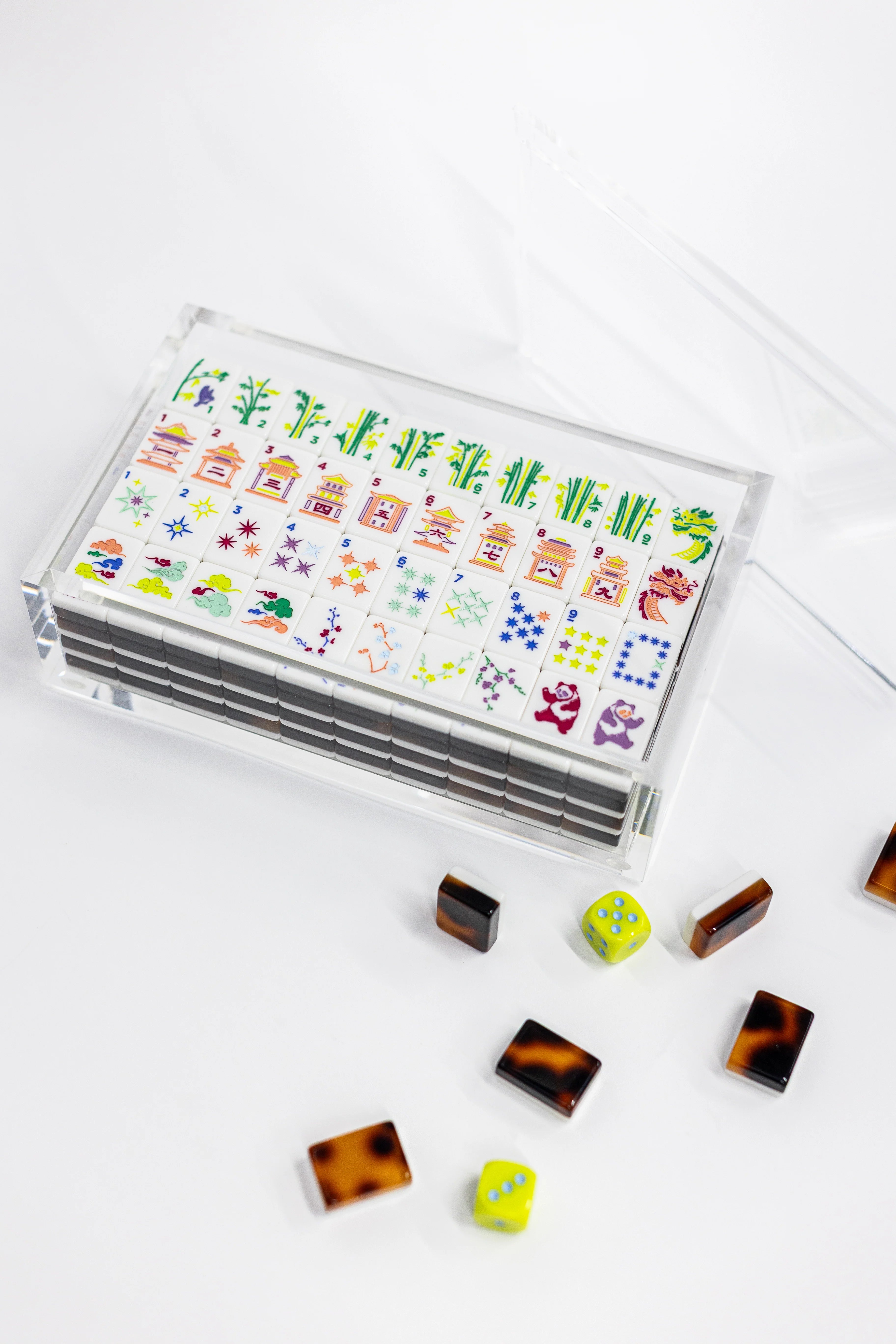 Bam Bird Boutique - East Meets West Tortoise Shell Tile Set