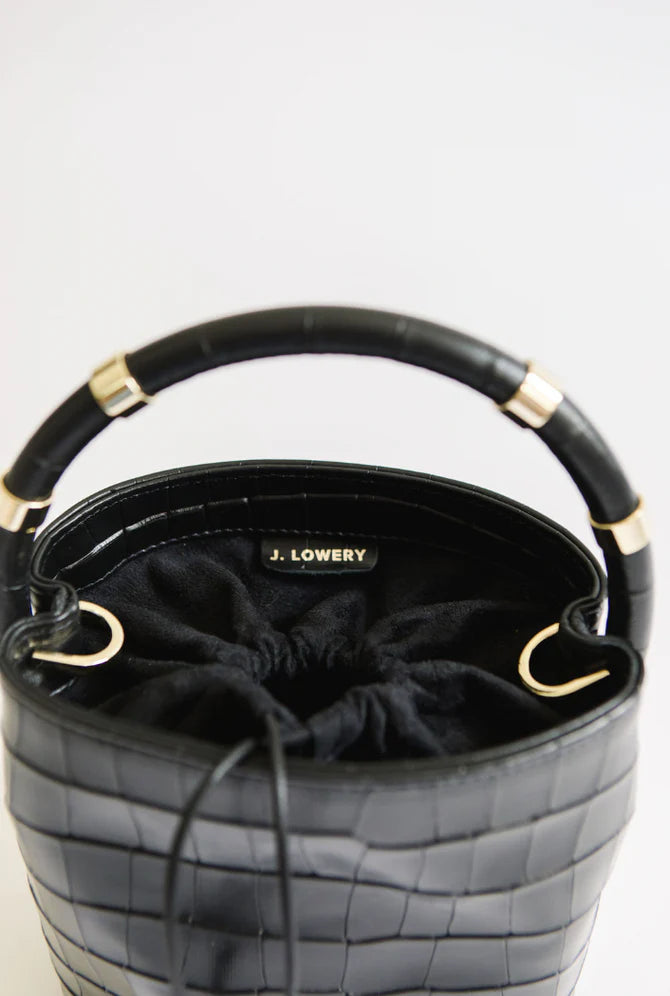 J. Lowery MAX MINI Black Croc