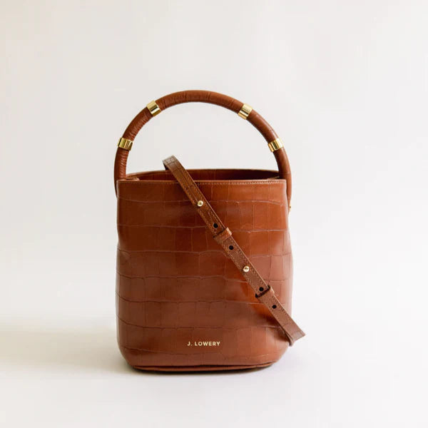 J. Lowery MAX MINI Cognac Croc