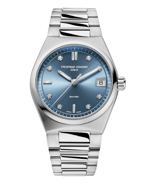 Frederique Constant Highlife Ladies Blue Quartz